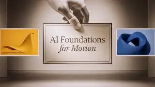 NEW COURSE | AI Foundations for Motion Design