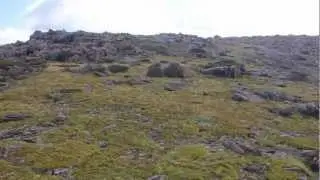 Arriving on Mt Massif