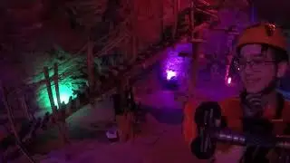Louisville Mega Caverns GoPro view! Son's birthday trip #megaquest #adventure