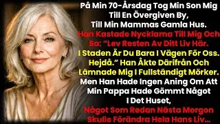 Min son lämnade mig ensam i en övergiven by… han visste inte vad far gömde där