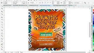 How to Design a Playful Party Flyer on CorelDraw
