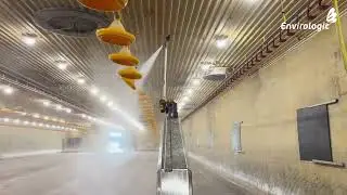 Envirologic - GO Cleaner, poultry farm washing robot