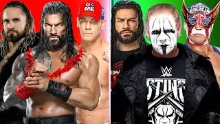 Semi Finals Team Roman Reigns Vs Team Sting WWE 2K25