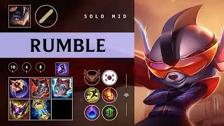 Rumble Mid vs Yasuo - KR Grandmaster Patch 26.02