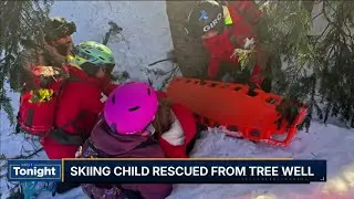 9-year-old skier rescued from tree well at Stevens Pass after breaking leg