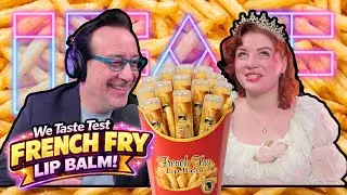 Clip - FRENCH FRY lip balm taste test EPIC RIFF! On beef tallow! Rabbit starvation! Going clubbing!