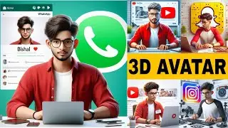 Create 3D AI social media Boy images with your face | Viral social media Boy AI Photo Editing Bing