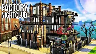 The Sims 4 - FACTORY NIGHTCLUB | Speed Build