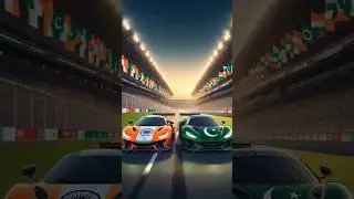 India vs Pakistan Car Race 🏁🔥#shorts #aistory #shortstorie #viral