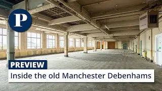 Inside the old Manchester Debenhams