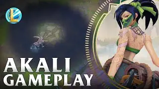 Classic Akali Gameplay - WILD RIFT
