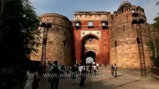 Entrance to the Old Fort(Purana Qila) in New Delhi