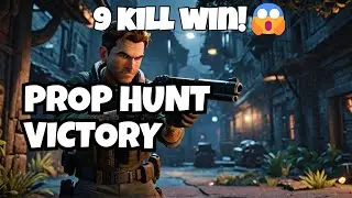 BO4 Prop Hunt WIN in Militia using ONLY a Pistol!