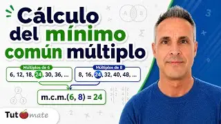 Cálculo del mínimo común múltiplo.