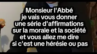 H&eacute;r&eacute;sie ou pas h&eacute;r&eacute;sie ? Sur la morale et la soci&eacute;t&eacute;