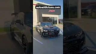 Carbon Terminator Hood @AutoAddictUSA #autoaddictusa #carbonfiber #chevroletcamaro #carbonparts