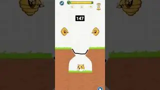 Dog and Bees 🐝  Game Save the Dog 🐕 How to pass level #147