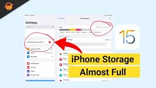 &ldquo;iPhone Storage Almost Full&rdquo; Bug Plaguing Users After Updating to iOS 15, iPadOS