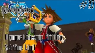 Kingdom Hearts Final Mix - Olympus Coliseum: Phil Cup, Set Time Limit