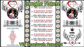 How To Make Jungle Name Long Profile facebook Account | VIP /Stylish Facebook ID | ST Online Help