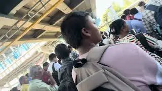&ldquo;Nallasopara Crowd Travel | Mumbai Local Train Rush Hour | रात का भारी भीड़ वाला सफर 🚆