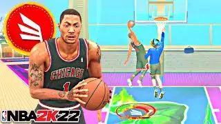 PRIME DERRICK ROSE BUILD IS UNSTOPABLE 🔥 NBA 2K22 BEST 2-WAY PLAYMAKER CURRENT GEN BUILD