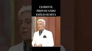 Clodovil X Em&iacute;lio surita 🤣 #shorts