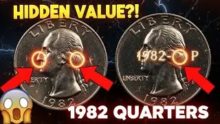 Could Your 1982 Quarter Make You a Millionaire 1982 P & D Quarters Worth Millions? Find Out