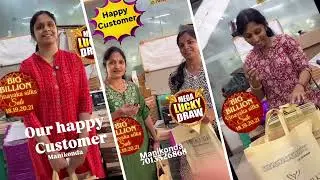 Vinayaka Silks Big Billion Sale Customer Response