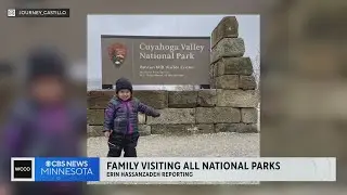 Family hopes to visit all national parks before daughter turns 3