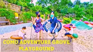 New Playground at Singapore Botanic Garden | Como Adventure Grove Playground - Gallop Extension