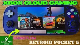 Retroid Pocket 5 - Xbox Gamepass Cloud Gaming TEST #retroidpocket5 #xbox