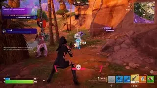 Fortnite Battle royal chapter 7 S1 Lisa combo gameplay