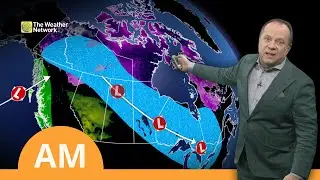 Canada's National Forecast: More Snow For Ontario, Temperature Roller Coaster in West | #WeatherAM