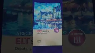 ENGLISH LANGUAGE TEACHING SEC-3 SEMESTER 3 ELT BOOKS SUGGESTIONS #books #youtube #shorts #love