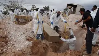 Mexico buries 112 unidentified and unclaimed bodies