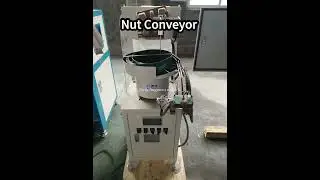 Nut Conveyor System for Automatic Nut Welding #spotwelding #industrialwelding