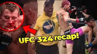 UFC 324 recap & reaction! Paddy Pimblett GOT destroyed! 