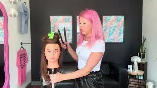 FLAT IRON CURL TUTORIAL
