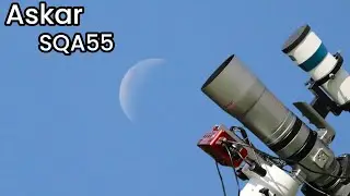 Photographing the Moon with the Askar SQA55 Telescope