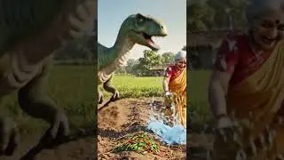 Dadi ne Daynosor ke mirchi ugai #trendingshorts #funnyshorts #aiart #aivideo #animotion #funnyreel