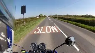 kawasaki er5 following a fazer 600 - contour roam 3 footage