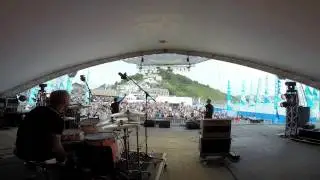 The Arctic Four at Looe Music Festival 2014.