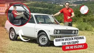 Martin Vacul&iacute;k prohnal Fiat 128 Coup&eacute;. Jak ho oslovilo ferrari pro chud&eacute;?
