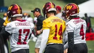 Washington Commanders OTA's Day 1 News. Sam Howell Looks SHARP! Chase Young NOT in Attendance