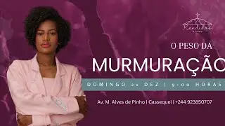 Culto O Peso Da Murmuração