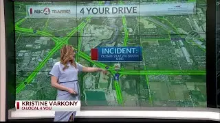 Messy Monday morning commute