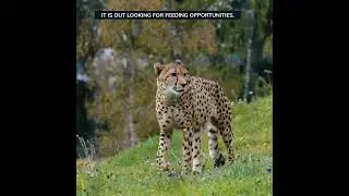 Life Like Nature, Natural And Realistic! CHEETAH roaming opportunity. 👇 Comment. #shorts #cat #love
