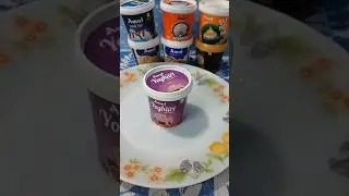 AMUL FROZEN YOGHURT @wisdomlifeunwarpping#amulicecreamparlor#amul#yogurt#frozenyogurt#fruityogurt
