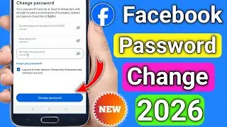 facebook password change 2026 | how to change facebook password | facebook password change kaise kar